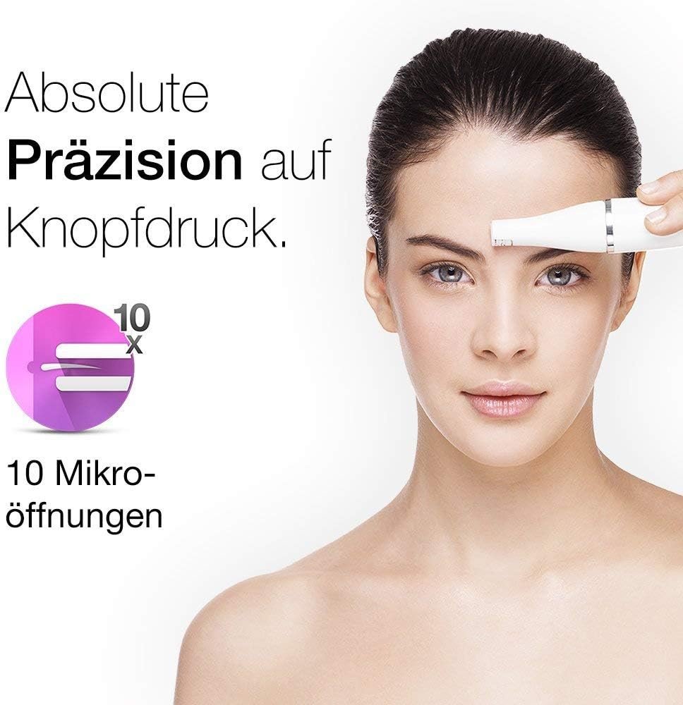 Braun FaceSpa Gesichtsepilierer mit Reinigungsbürste - 2-in-1 Gesichtsepilierer und Reinigungsbürste für eine gründliche und sanfte Gesichtspflege. Jetzt kaufen!