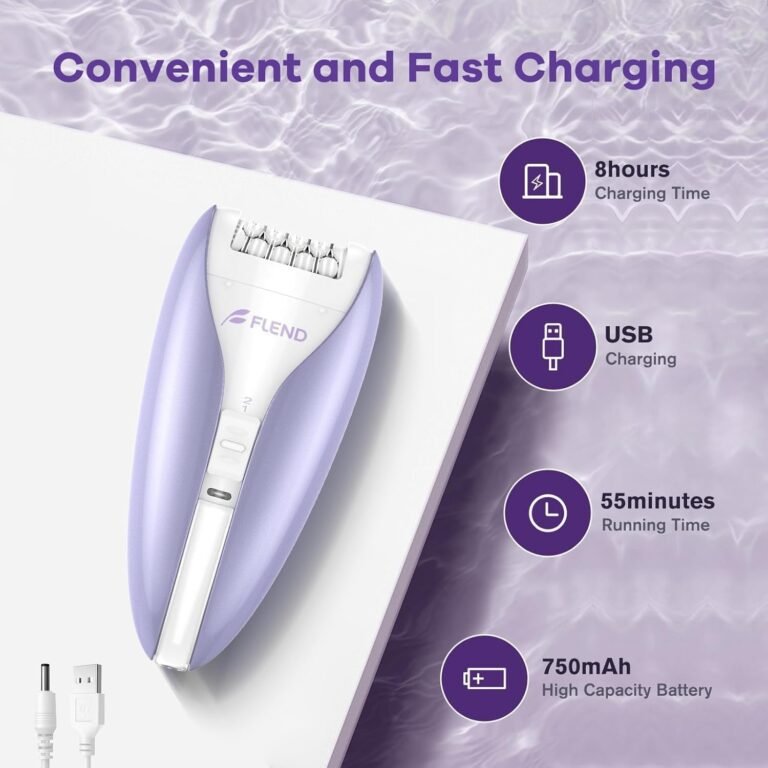 Epilierer Damen - Leiser Gesichtsepilierer mit 2 Geschwindigkeitsstufen - Kabelloser Elektrischer Epilierer für Gesicht & Körperhaarentfernung - Haarentfernungsgerät Gesicht - Jetzt kaufen!