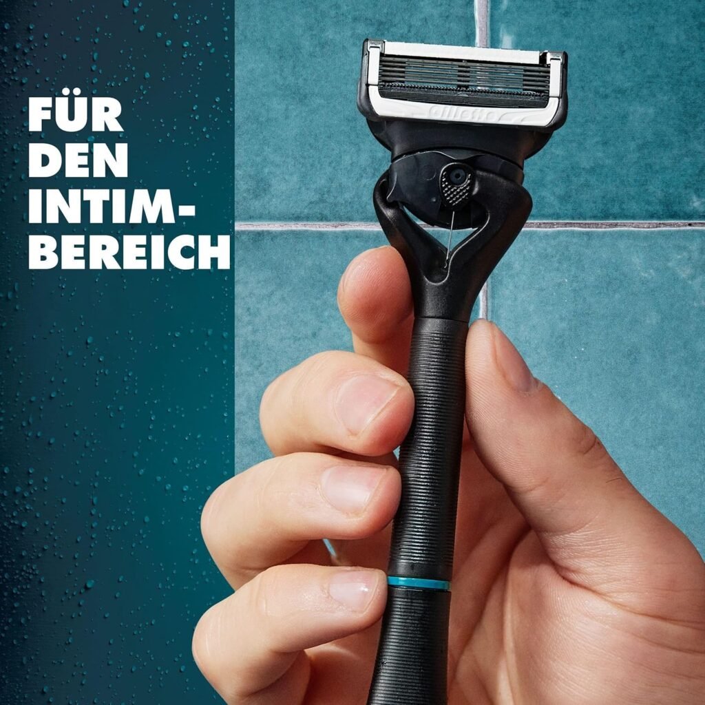 Gillette Labs Herren Nassrasierer mit Reinigungselement + Reiseetui & Intimrasierer mit 2 Klingen - hochwertige Rasierer für Männer. Schicker Nassrasierer für eine präzise Rasur. Mit praktischem Reinigungselement für eine einfache Pflege. Inklusive Reiseetui für unterwegs. Intimrasierer mit 2 Klingen für sensible Bereiche. Holen Sie sich jetzt den perfekten Rasierer!