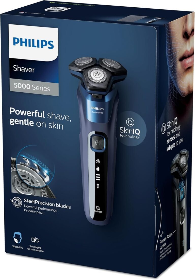 Philips S5585/10 Rasierapparat 5000 Series Schwarz - Máxima precisión y comodidad para tu afeitado diario. ¡Descubre la revolución en cuidado personal que Philips tiene para ti!