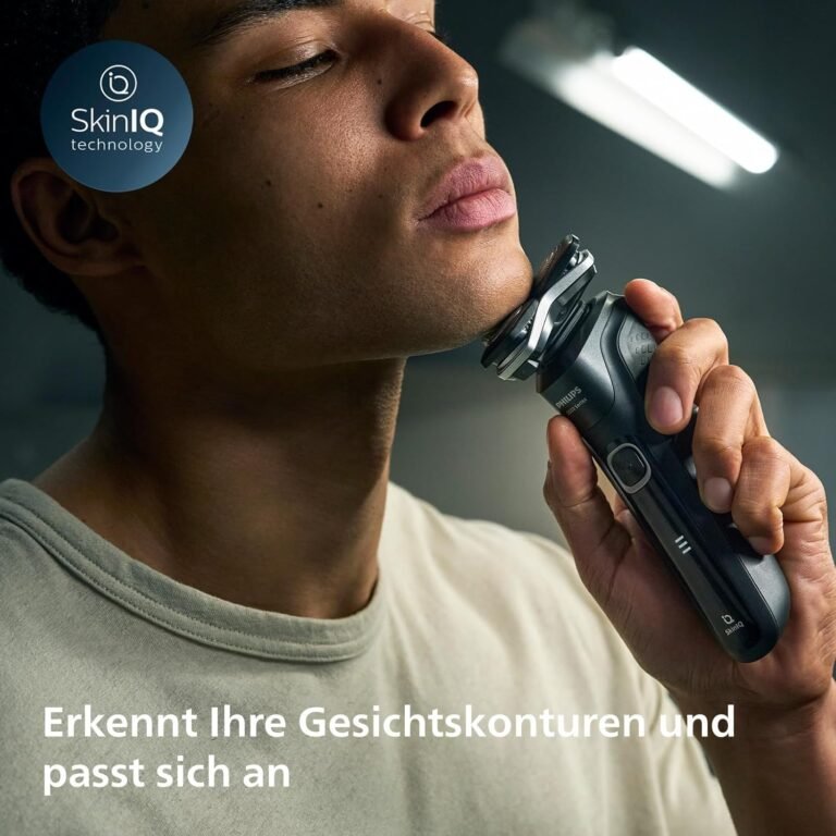 Philips Shaver Series 5000 - Elektrischer Nass- und Trockenrasierer für Herren mit ausklappbarem Trimmer, Reinigungsstation, Reinigungskartusche & Reiseetui (Modell S5898/50) - Hochwertiger Rasierer für eine gründliche Rasur. Kaufen Sie den besten Rasierer für Herren.