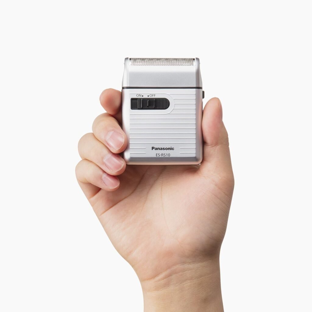 Panasonic ES-RS10-S Herren-Taschenrasierer, silber, ESRS10 - Made in Japan | ORIGINAL von Panasonic