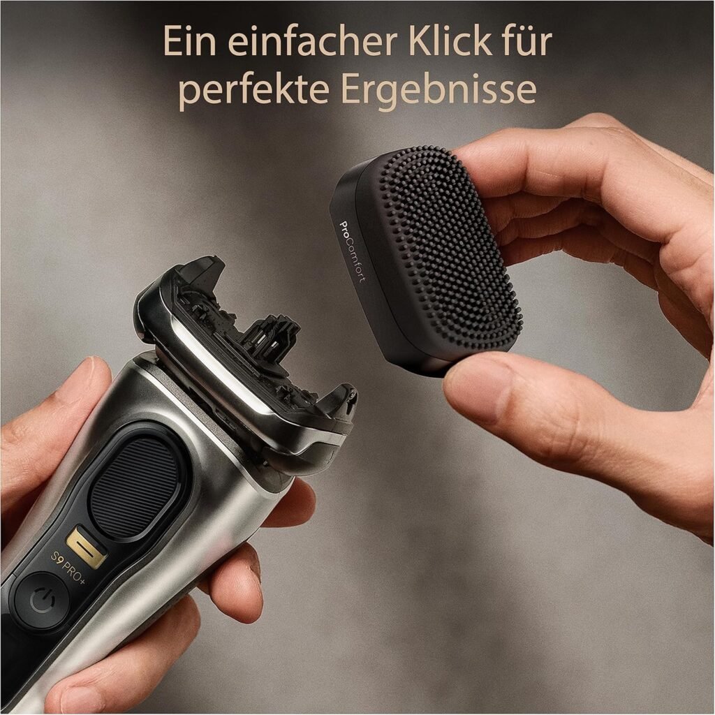 Braun Series 9 Pro+ Elektrorasierer für Herren mit 5 Rasierelementen, ProComfort-Aufsatz, 2-in-1-System, Reinigungsstation, 60 Minuten Laufzeit, Made in Germany, 9597cc, Silber - Hochwertiger Elektrorasierer für Männer von Braun, hergestellt in Deutschland mit 5 Rasierelementen und ProComfort-Aufsatz. Inklusive Reinigungsstation und 60 Minuten Akkulaufzeit. #BraunSeries9 #Elektrorasierer #MadeinGermany