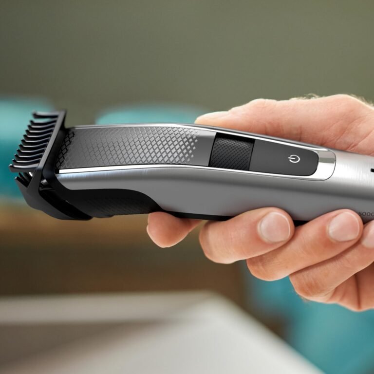 Philips BT5515/15 Bartschneider - 40 Längeneinstellungen, Lift & Trim Pro System, Metallklingen, 90 Min Akkulaufzeit, kabellos, schwarz.