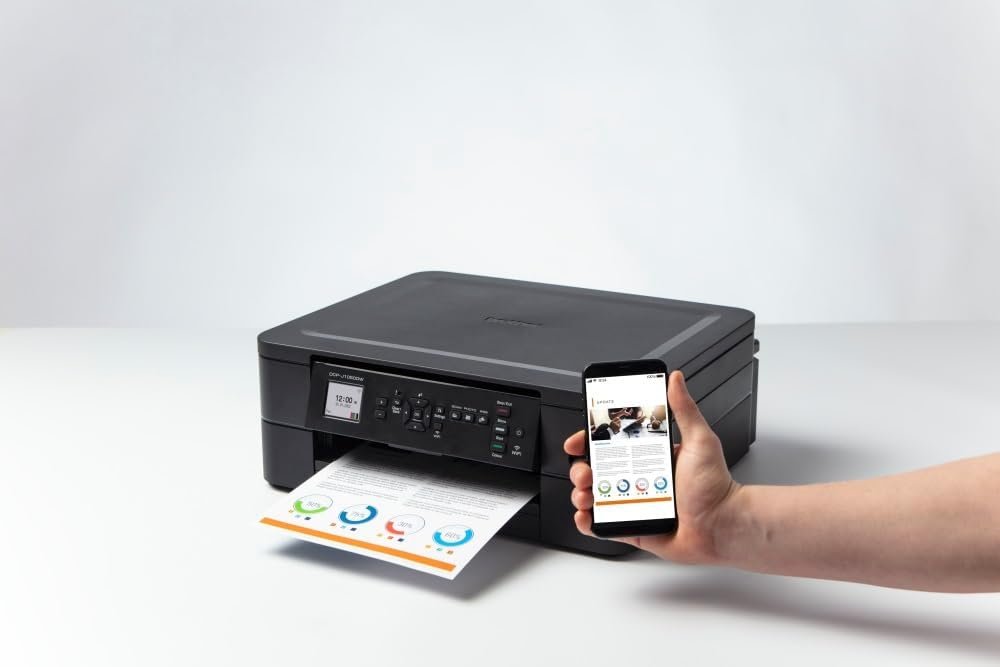 Compra el Brother DCP-J1050DW 3 en 1 Multifunktionsdrucker para impresiones de alta calidad.