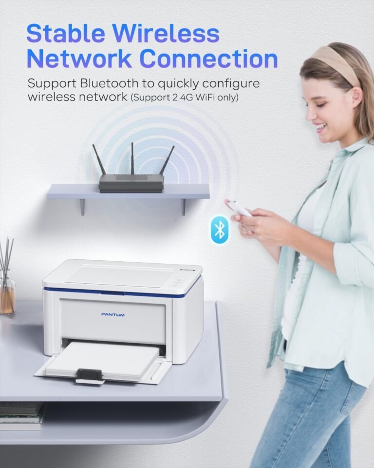 PANTUM BP2309W Laserdrucker Schwarzweiß WLAN Airprint Mopria Klein für Zuhause und Büro 20 Seiten/Min. - Drucker Schwarzweiß WLAN Airprint für Zuhause und Büro.