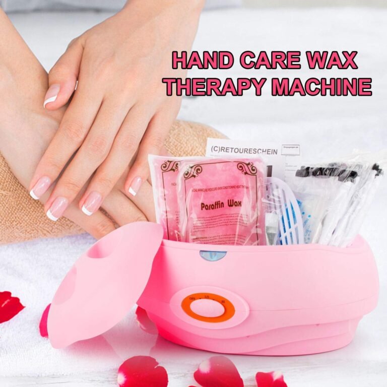 AYITOO Paraffinbäder Wachsbad - Körperpflege Zubehör für Hände und Füße - Rosa Paraffinwachsbad Gerät spendet Feuchtigkeit der Haut - Wellness Behandlung für Zuhause - Beauty Pflege Set