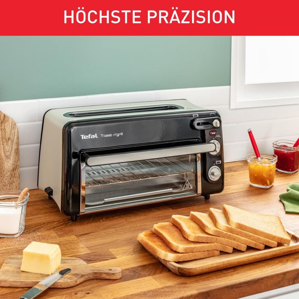 Tefal TL 6008 Toast n Grill 2-in-1 Toastergrill und Miniofen - Perfekt für Brötchen, Koriander, Sandwiches und kleine Pizzen - Jetzt kaufen!