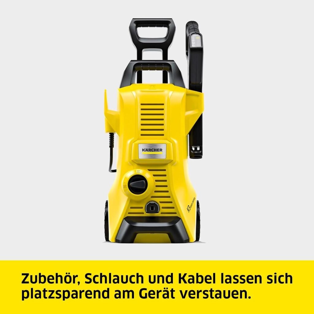Kärcher K 3 Power Control Home Hochdruckreiniger - 120 Bar - 380 l/h - 25 m²/h - Wasserfilter - 4,4 kg - Hochdruckpistole - Dreckfräser - Strahlrohr - Home Kit