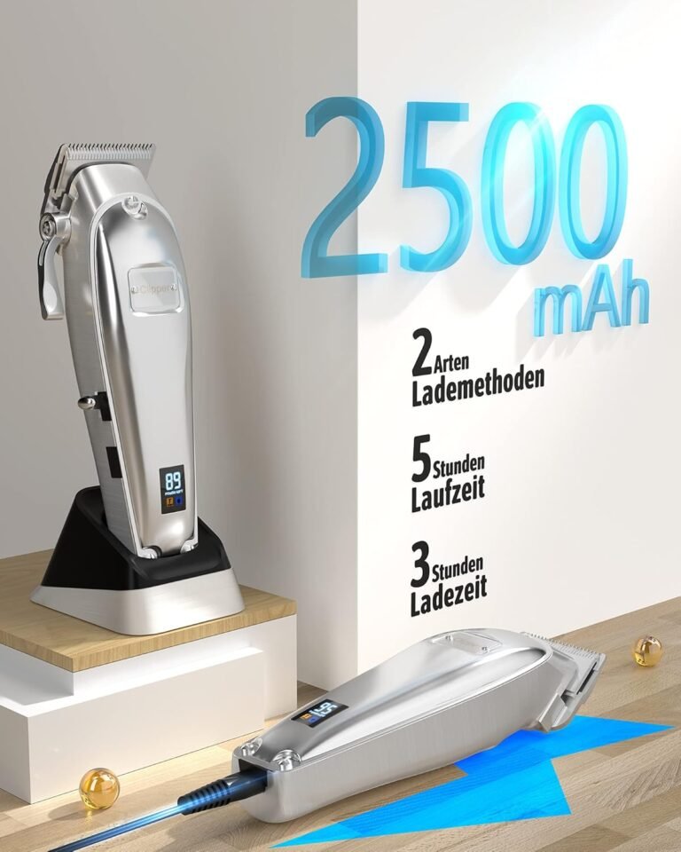 Madrid - Descubre la mejor manera de cuidar el pelaje de tu mascota con la profesional máquina de cortar pelo para perros de Oneisall. Con un potente motor de 6500 RPM y diseño ergonómico, esta máquina es ideal para cortar el pelo grueso, largo y rizado de tu mascota. ¡No esperes más y consigue la tuya hoy mismo!