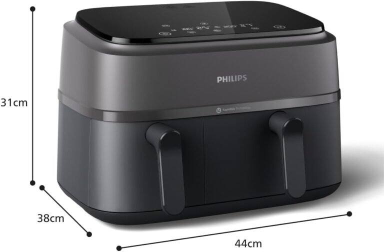 Philips 3000er Airfryer mit zwei Körben (NA350/03) - Hochwertige Heißluftfritteuse mit Doppelkorb - Jetzt erhältlich!